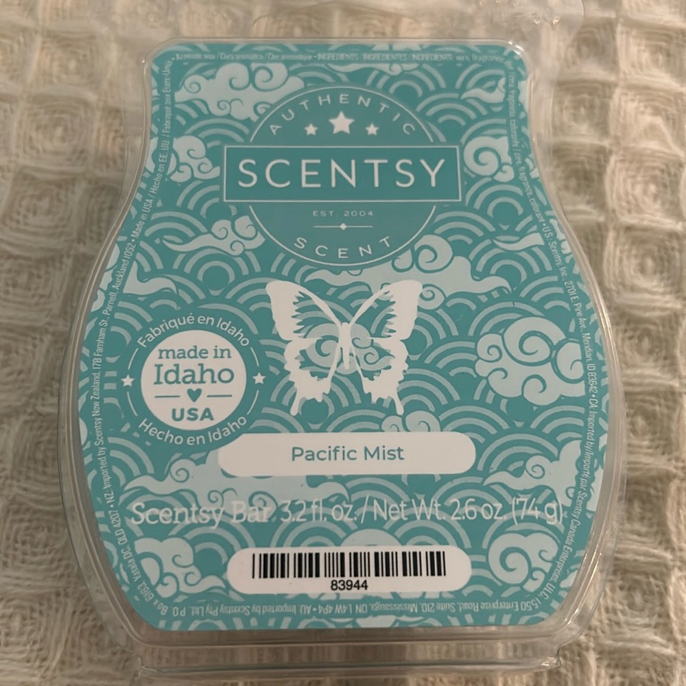 Pacific Mist Scentsy Bar